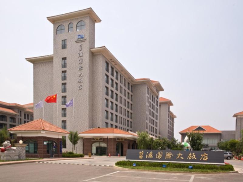 Luxury Blue Horizon Hotel Dongying Exterior foto