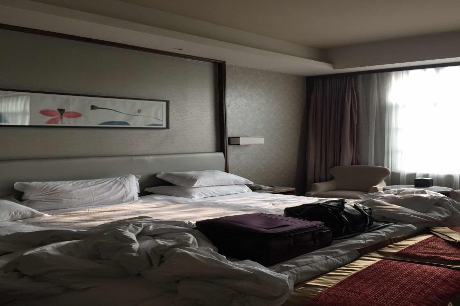 Luxury Blue Horizon Hotel Dongying Exterior foto